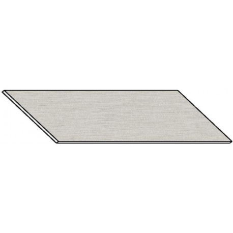 Kuchyňská pracovní deska 220 cm aluminium mat